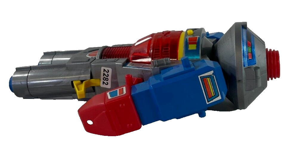 Vintage 1980s Robot Cap Gun Transforming Sci-Fi Toy Made in Thailand Parts