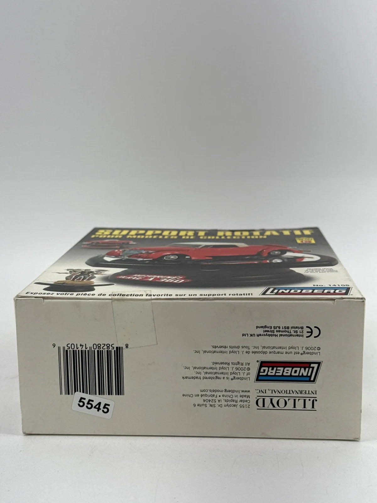 Lindberg Rotating Display Stand Motorized 360° for 1/32 Model Cars 14105 Apparel