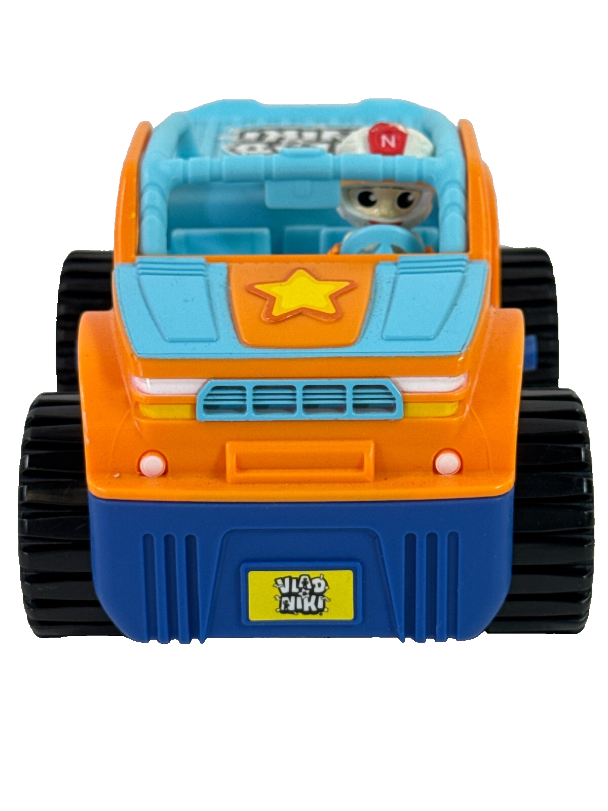 Vlad & Niki Shake 'Ems Monster Truck Orange Blue Lights Sounds Works 2710