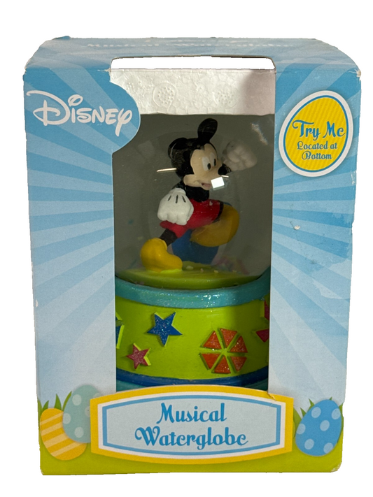 Disney Mickey Mouse Musical Water Globe Easter Stars Eggs Boxed Kohl’s Exclusive