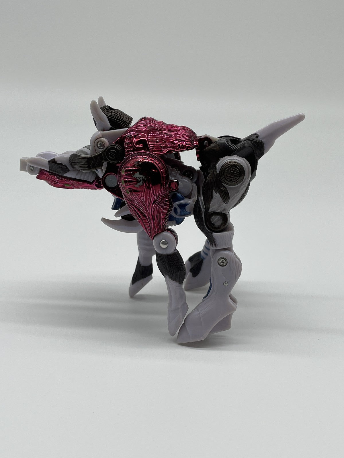 Transformers Beast Wars Transmetal Wolfang Figure Kenner 1990s Hasbro Chrome Toy
