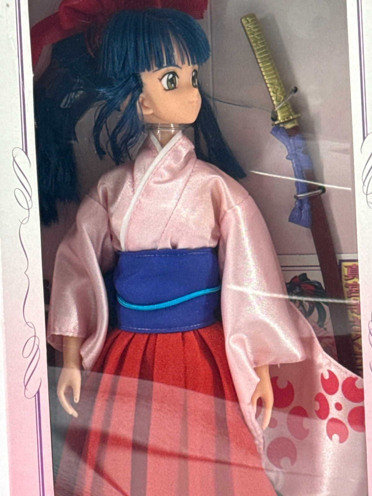 1996 Sega Sakura Taisen Shinguuji Sakura Doll Anime Figure Japan CharaDoll MIB