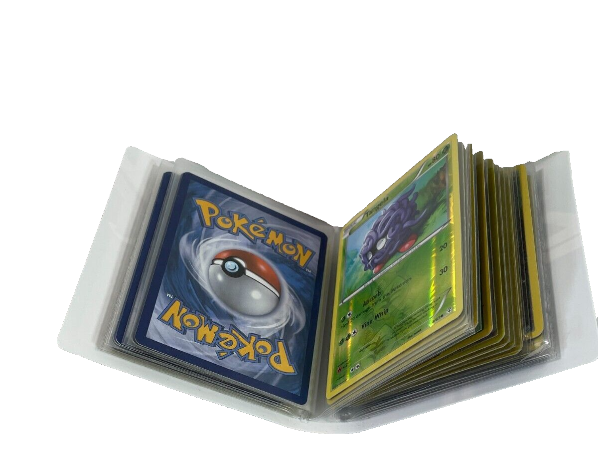 Pokémon Card Lot 30+ w/ Binder Holo Rare Reverse Goodra Salamence TCG Set Gift