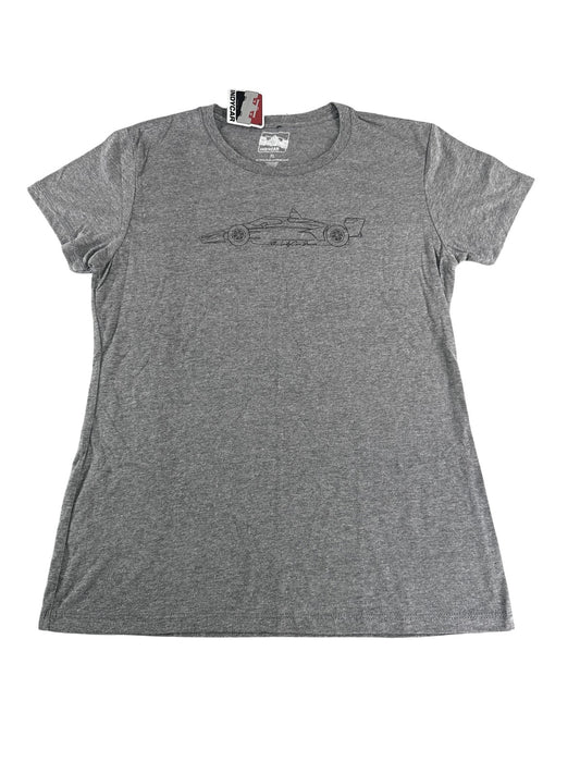 IndyCar Shirt Womens XL NTT IndyCar Series Race Car Graphic Soft Tee Racing