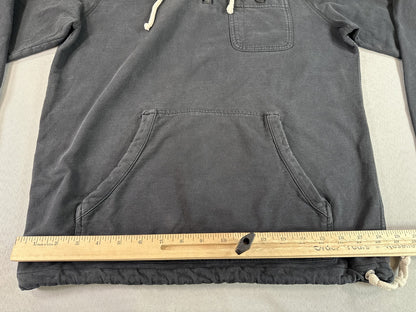 VANS Off Wall Black Pullover Hoodie S Cotton Blend Regular Fit Long Sleeve