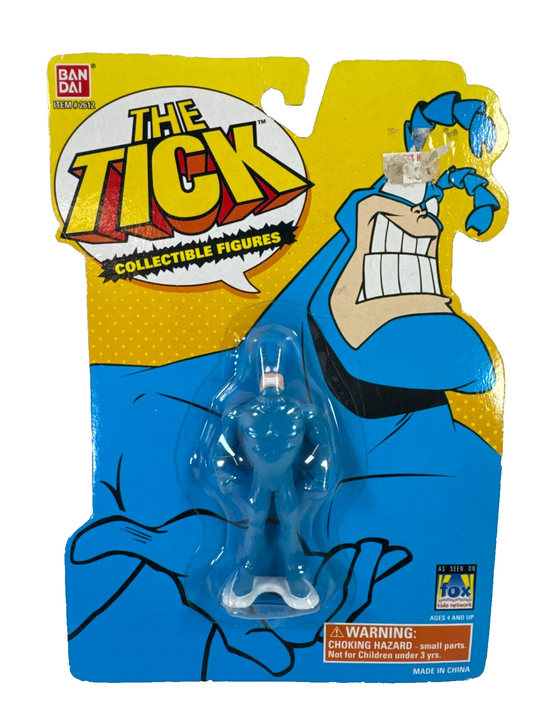 1994 Bandai The Tick Action Figure Cartoon Series Fox Kids Vintage MOC 2601
