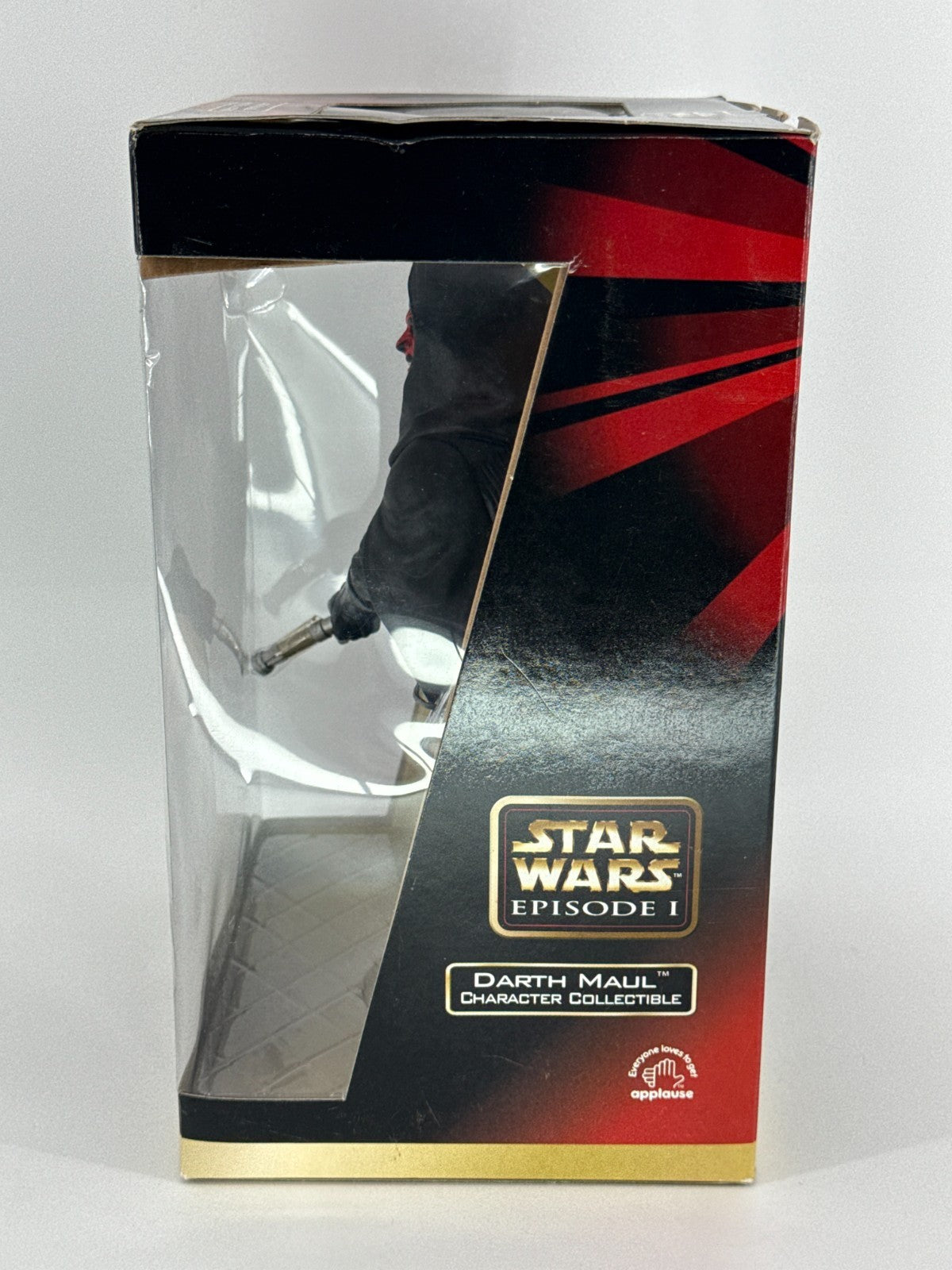 Star Wars EP1 Darth Maul 9" Figure Applause 1999 Glow Lightsaber MIB 4365