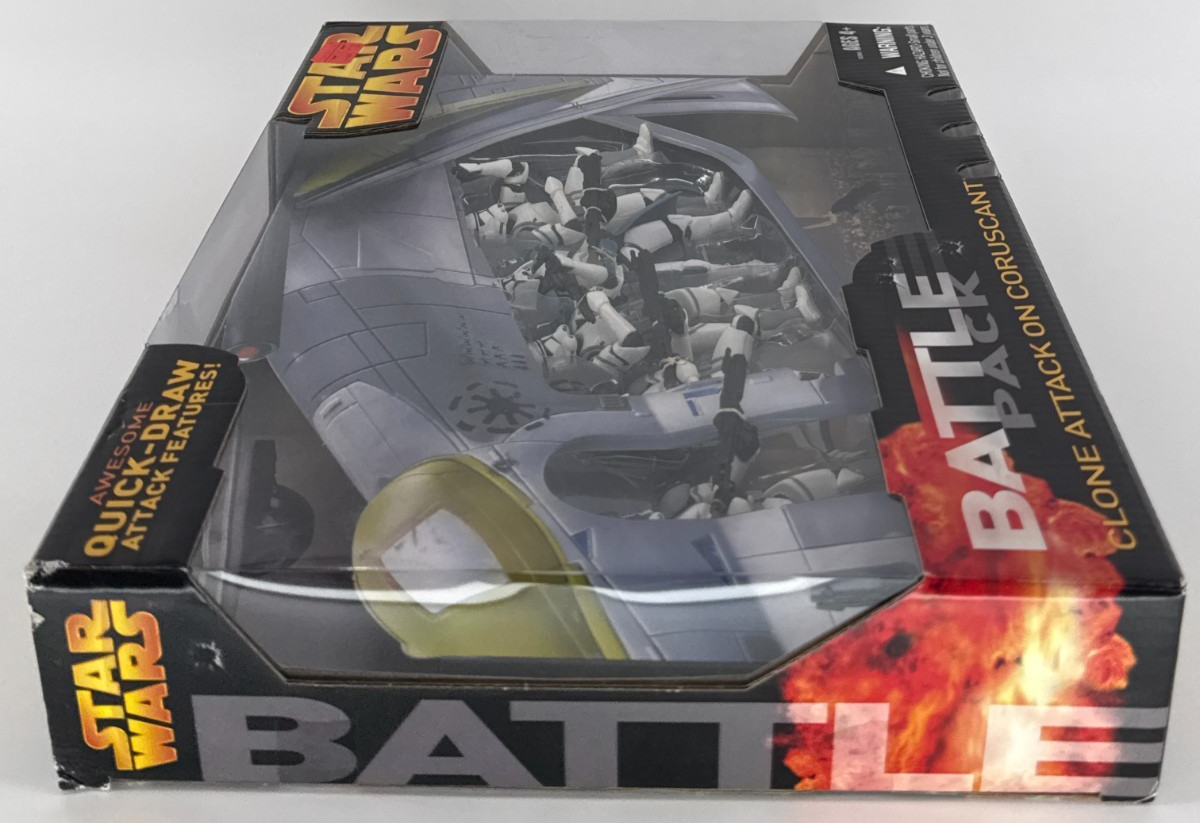 Star Wars Battle Pack Clone Attack Coruscant 2005 Clone Troopers Sealed 4361