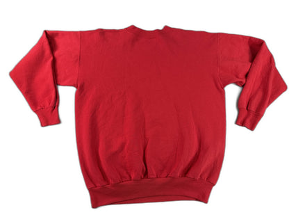 Hanes Chinese Theatre Hollywood Vintage Sweatshirt Adult M Red Crewneck Long