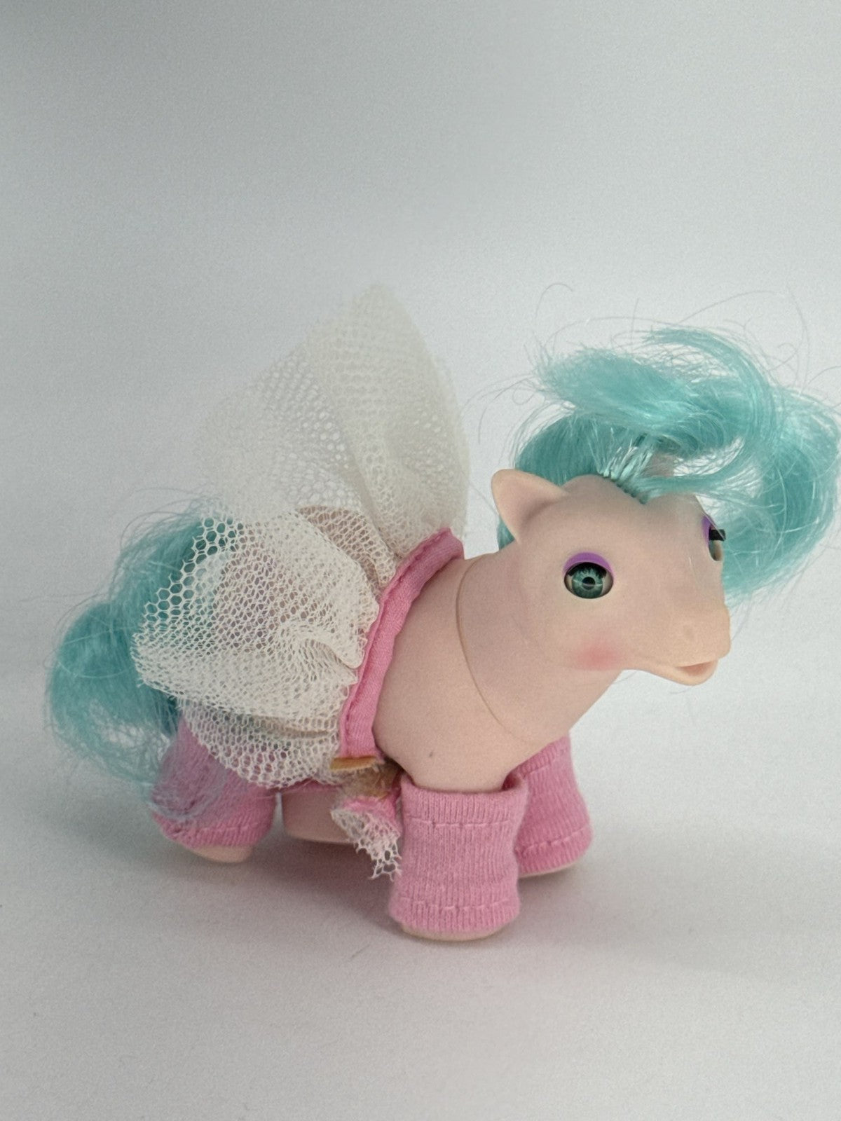 1986 Hasbro My Little Pony G1 Baby Bonnet School of Dance Playset & Box
