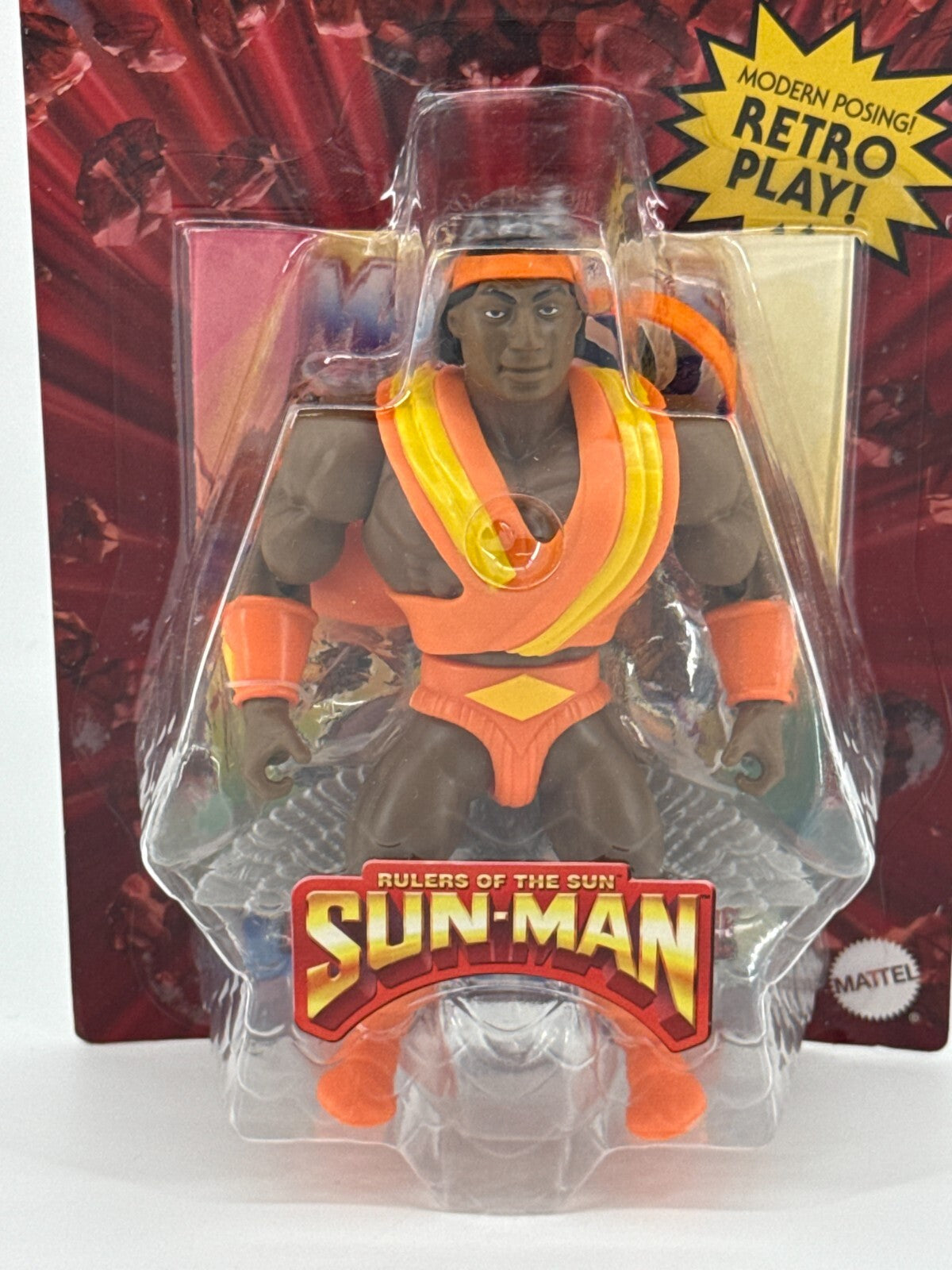 MOTU Origins HYPNO Sun-Man 2023 Action Figure Rulers of the Sun Comic Book Matte