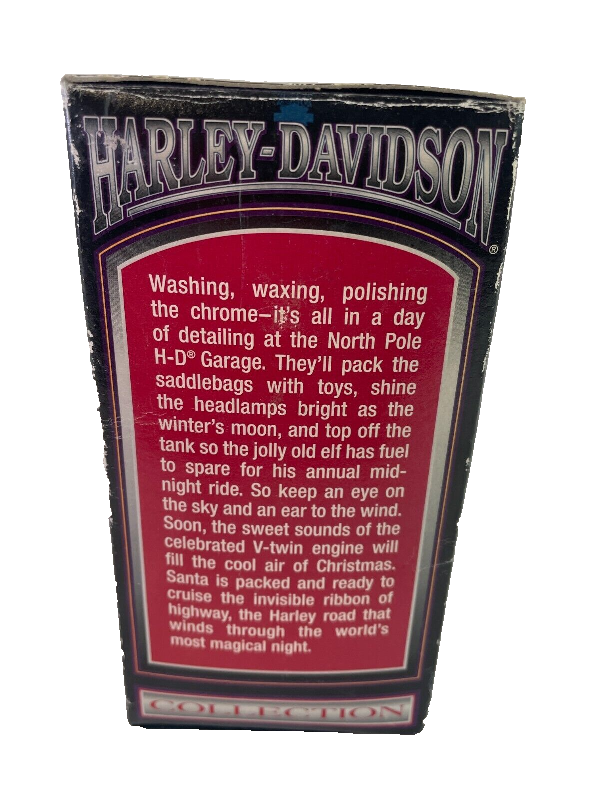 1999 Harley-Davidson Christmas Elf Motorcycle Ornament w/ Box Cavanagh Collectib