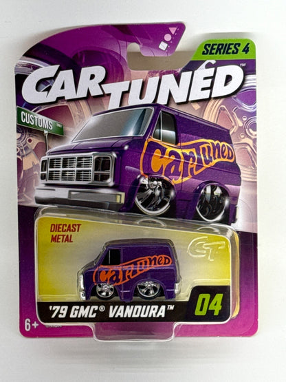 Cartuned 79 GMC Vandura Purple Custom Van Series 4 #04 Diecast MGA 2024 Carded