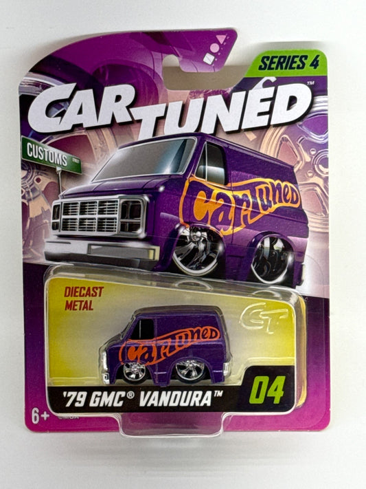 Cartuned 79 GMC Vandura Purple Custom Van Series 4 #04 Diecast MGA 2024 Carded