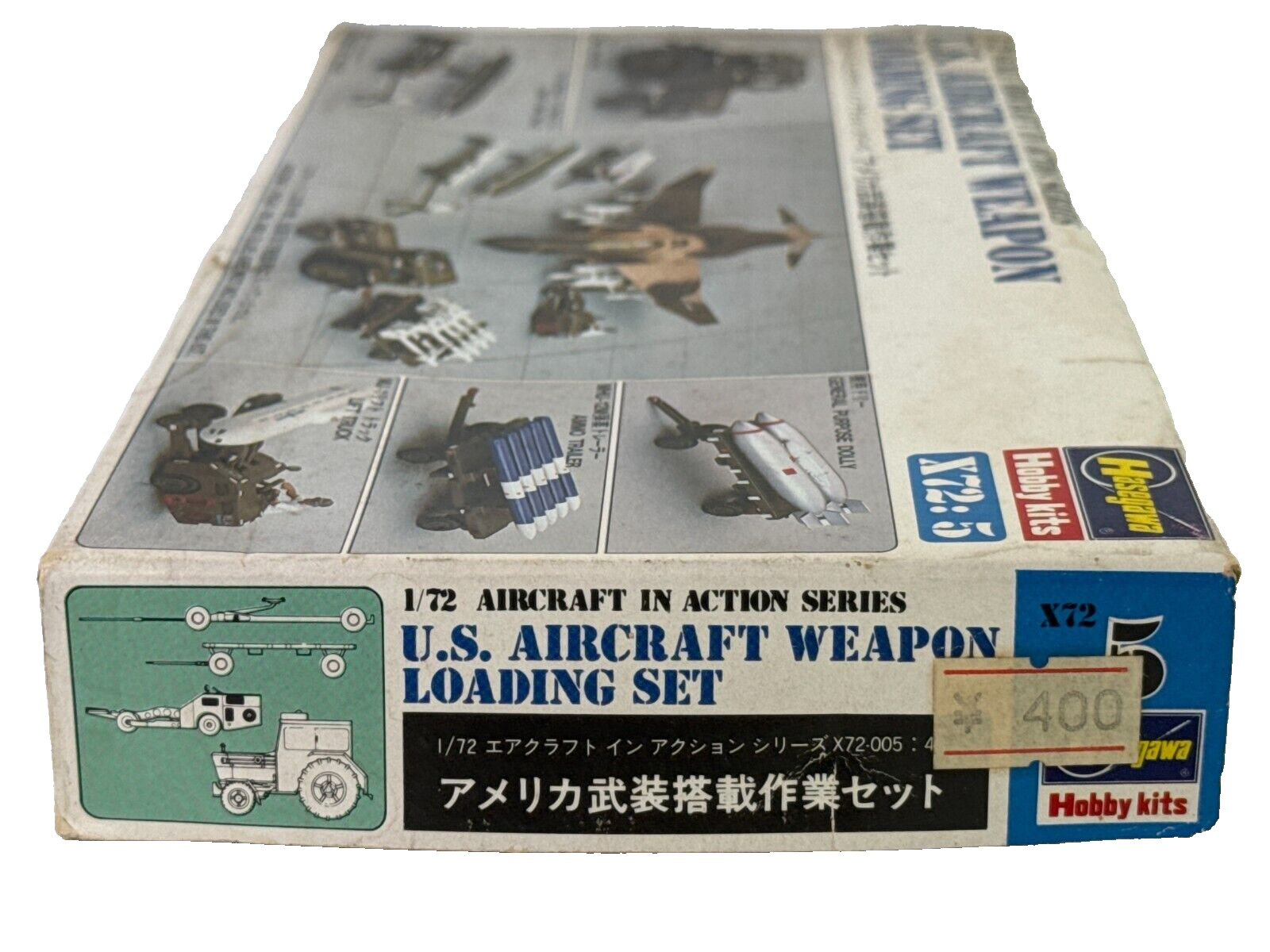 Hasegawa 1/72 US Aircraft Ground Equipment Set Ford Tractor Dolly Lift Truck Kit