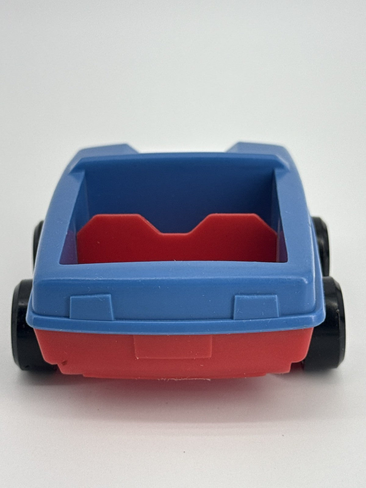 Playskool 1974 Familiar Places #480 Red Blue Car Toy