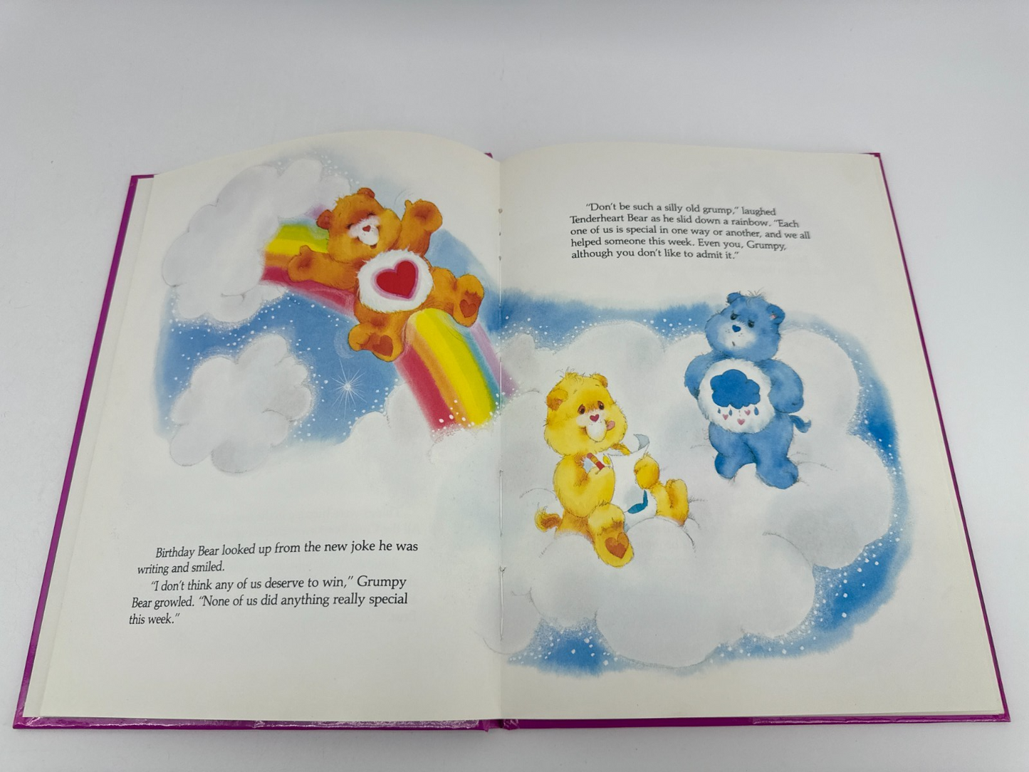 Lot 2 VTG 1980s Care Bears Cousins Parker Bros Storybooks Hardcover Children