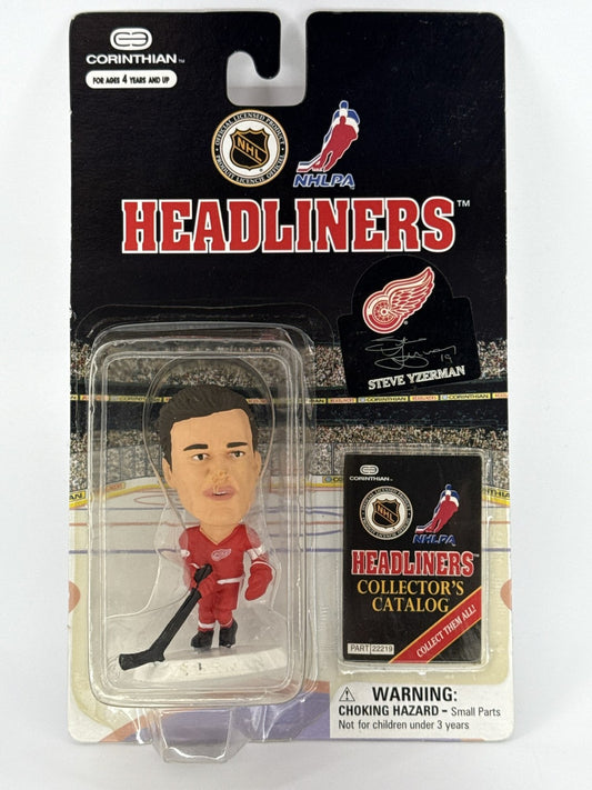 Corinthian Headliners Steve Yzerman NHLPA 1997 Detroit Red Wings Figure Sealed