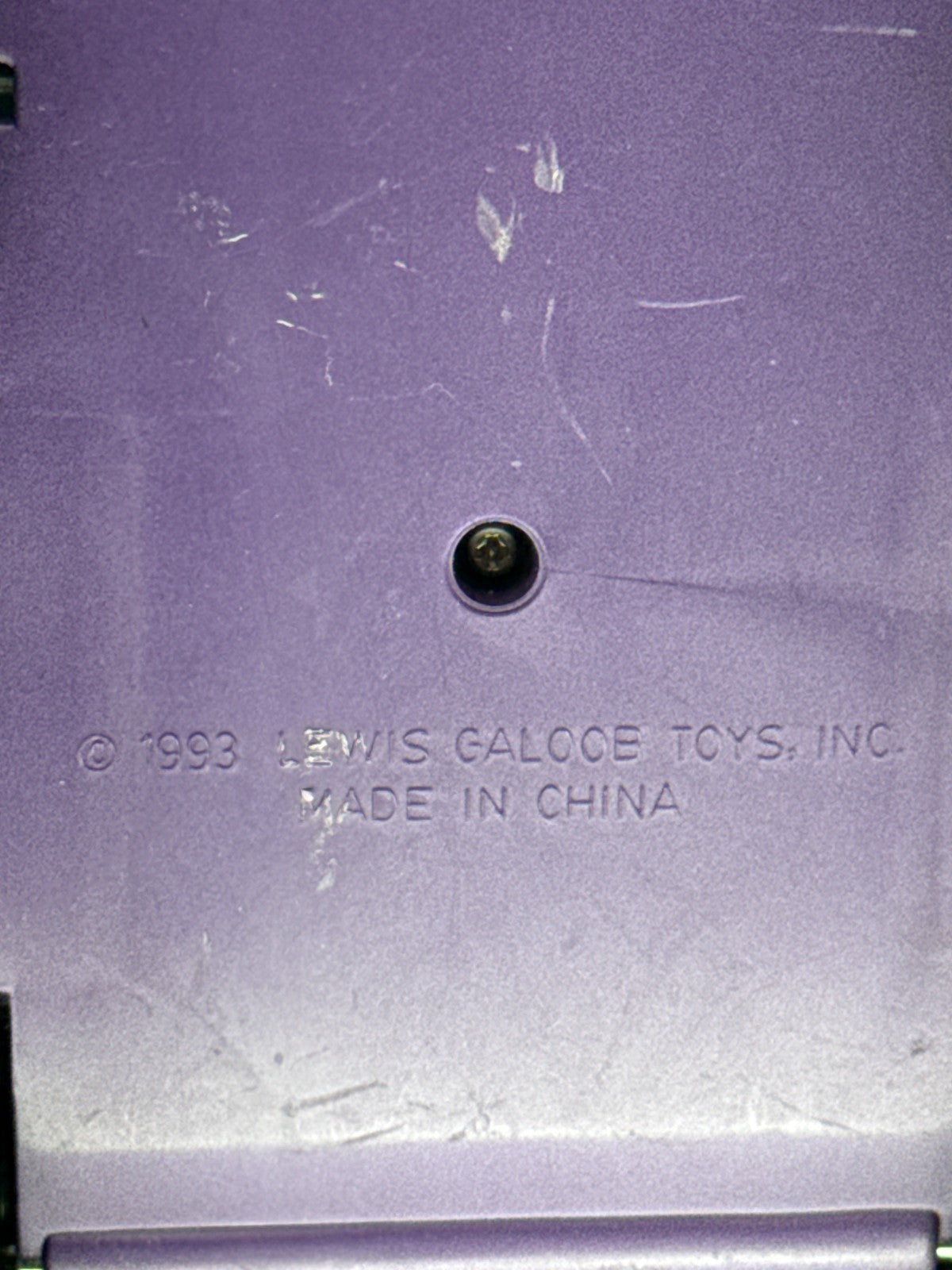 1993 Galoob Zbots D-Mobilize Vehicle Purple Military Combat Tank Toy Vintage