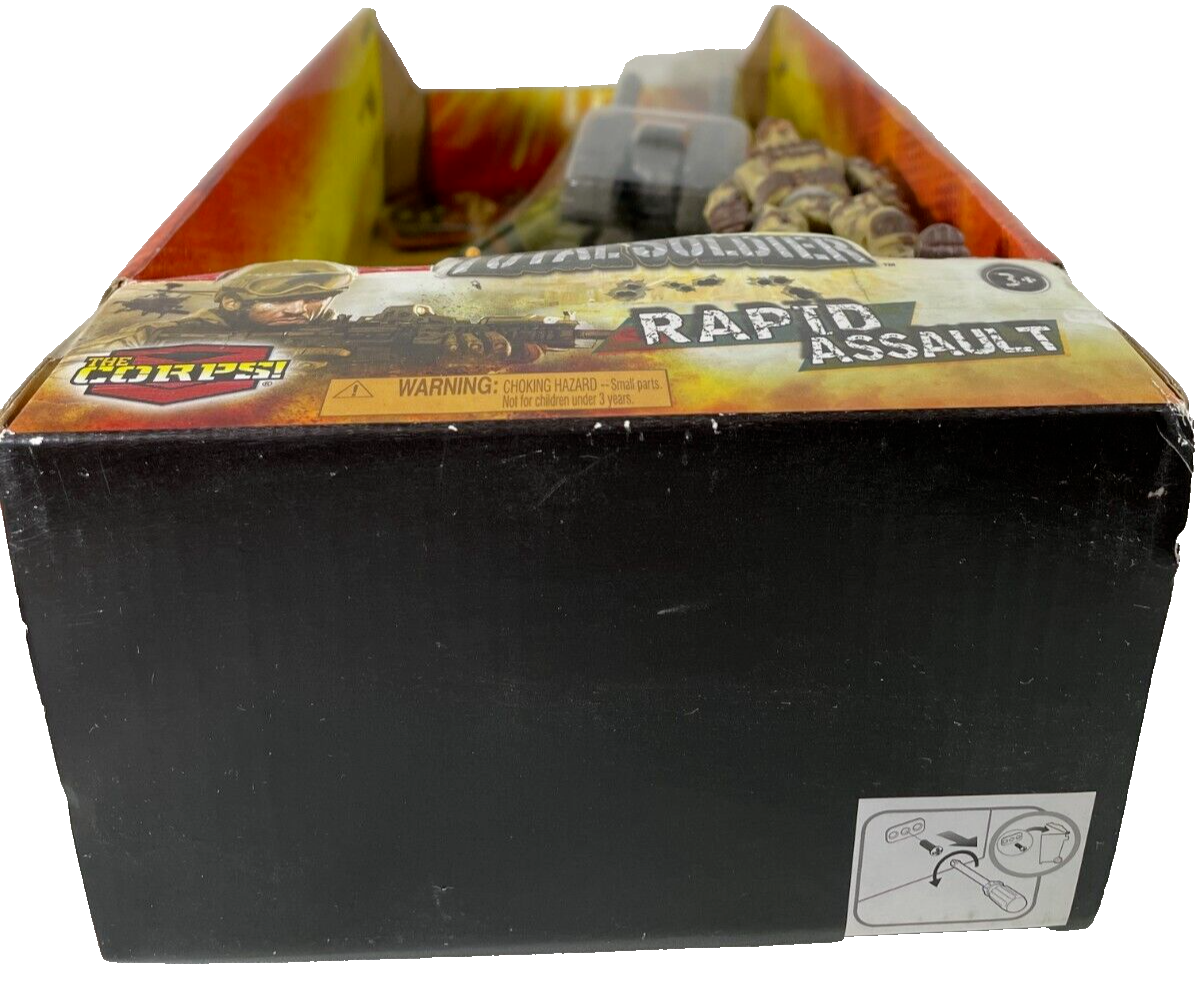 THE CORPS! Rapid Assault Patrol Boat LANARD Total Soldier Set Camo Green BNIB