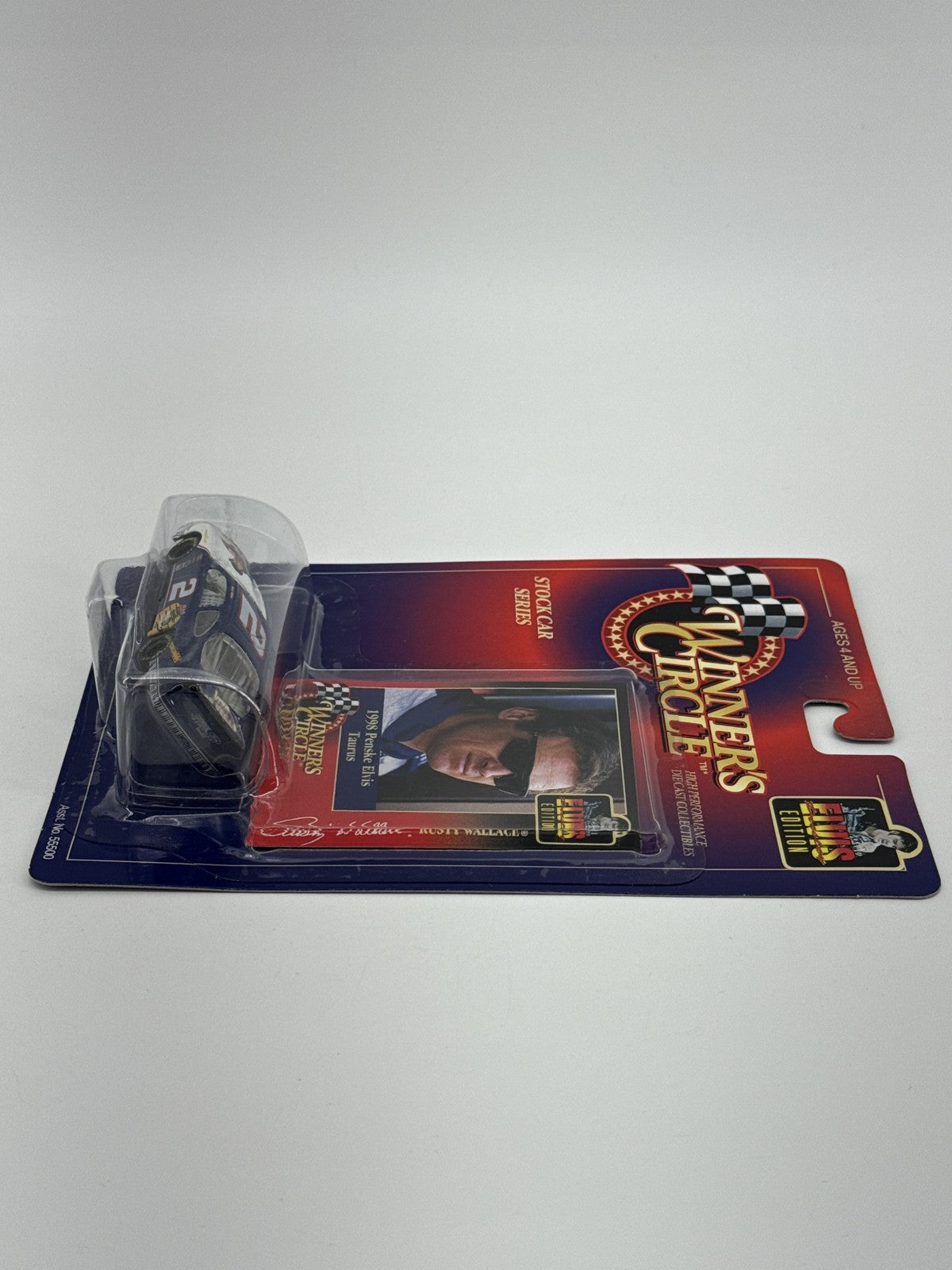 Vintage Winner's Circle Rusty Wallace 1998 Penske Elvis Taurus Diecast NASCAR Ca