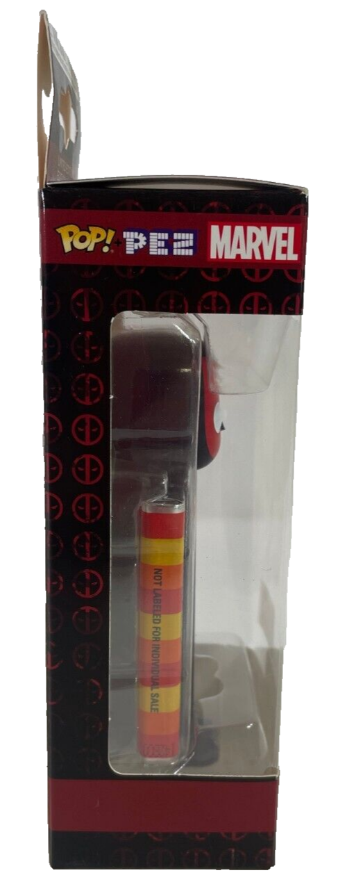 PEZ Funko Pop! Marvel Deadpool Dispenser Black BoxLunch Exclusive