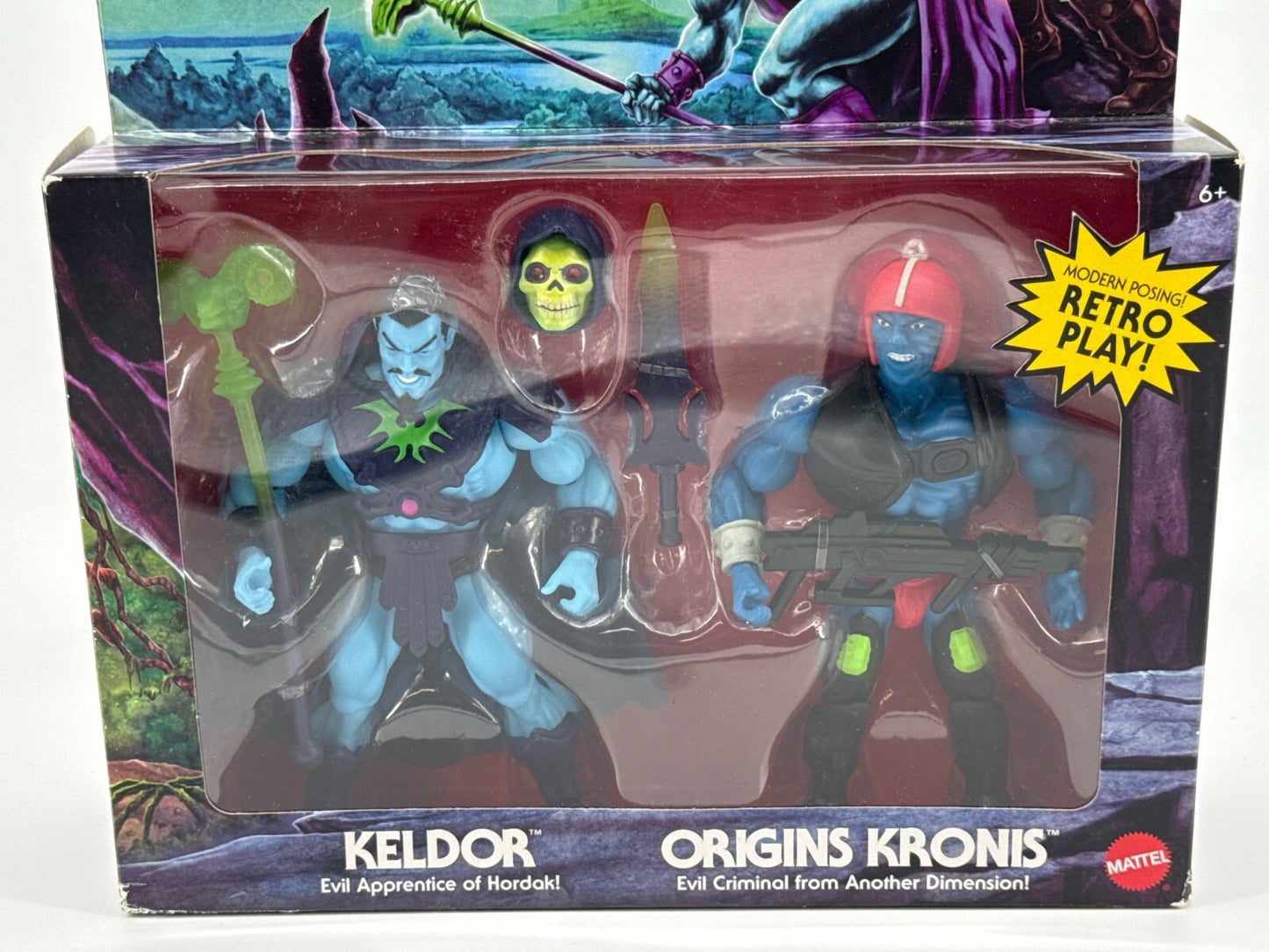 Masters of the Universe Keldor & Kronis Origins 2-Pack Rise of Evil MOC Mattel