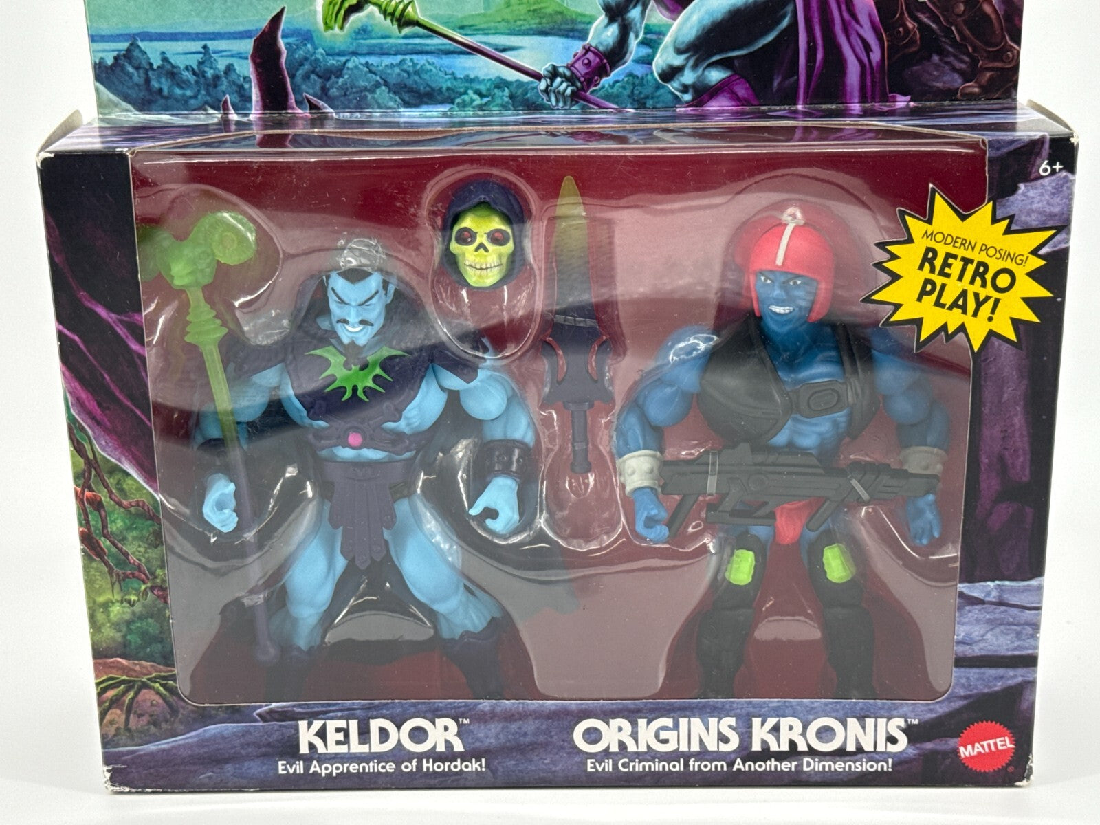 Masters of the Universe Keldor & Kronis Origins 2-Pack Rise of Evil MOC Mattel