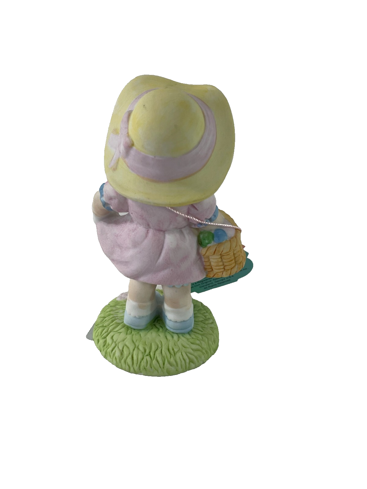 1985 Cabbage Patch Kids Ceramic Figurine In Your Easter Bonnet OAA Vintage