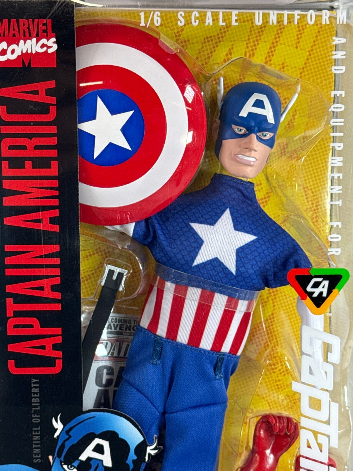 Captain Action Captain America 1:6 Scale Uniform Set 2011 Marvel Comics