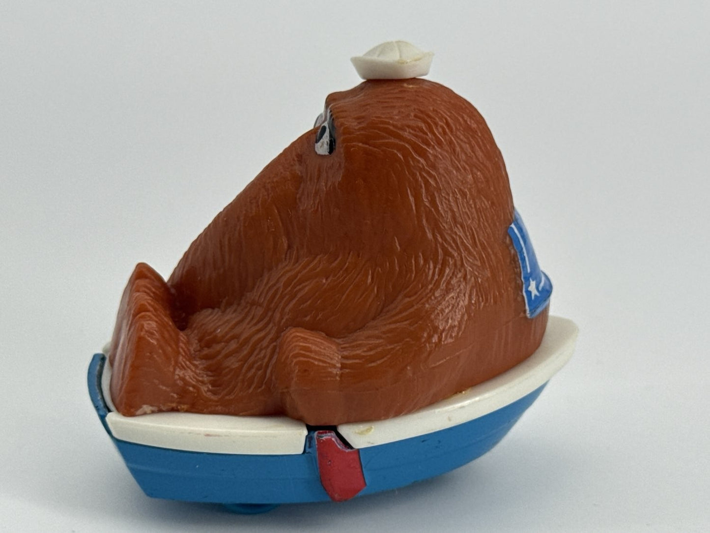 Sesame Street Snuffy Snuffleupagus Boat PVC Figure