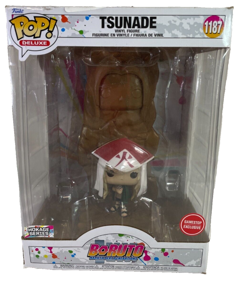 Funko Pop! Deluxe Boruto Naruto Hiruzen Sarutobi #1187 GameStop Exclusive 2014