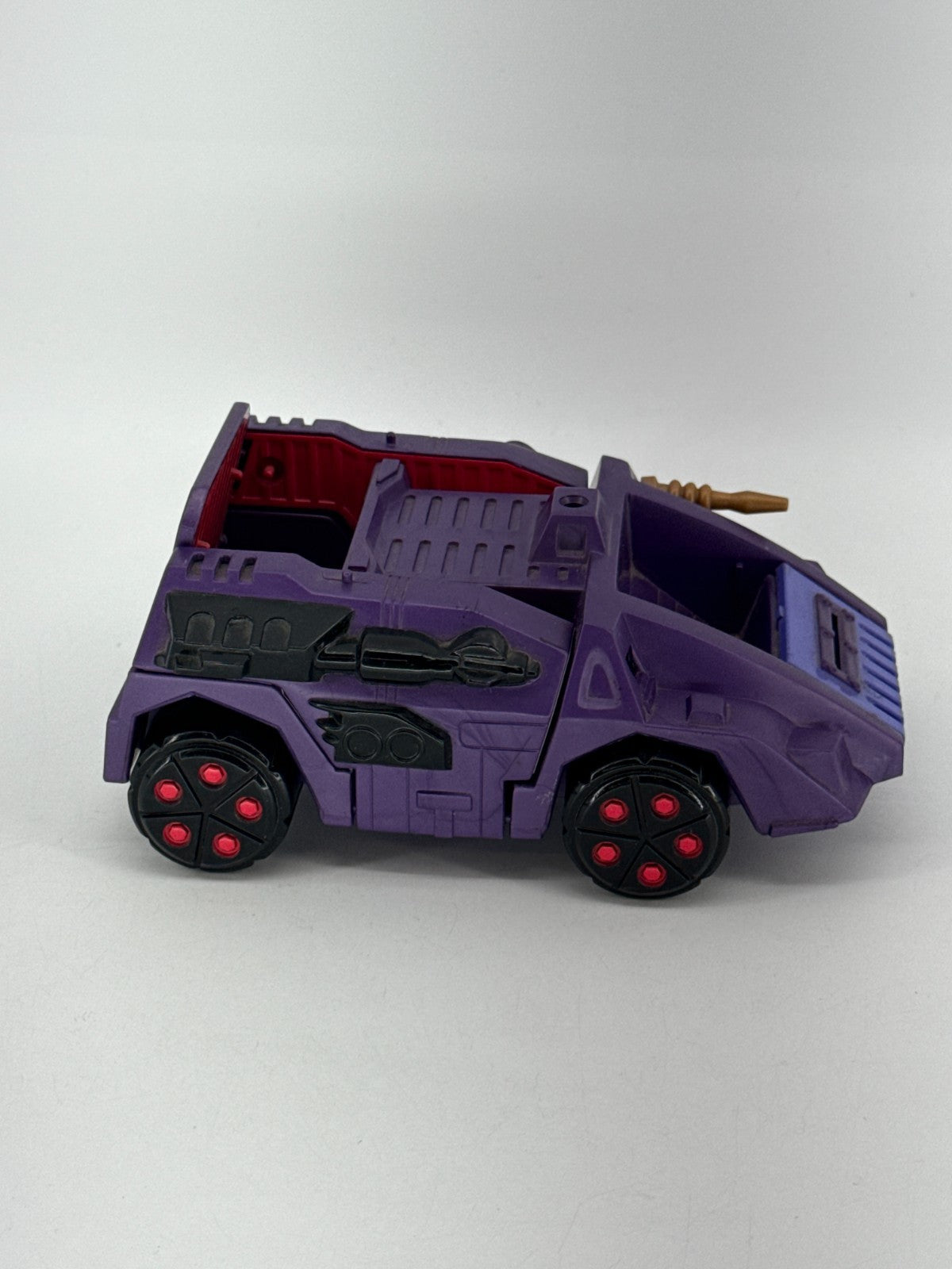 1993 Galoob Zbots D-Mobilize Vehicle Purple Military Combat Tank Toy Vintage