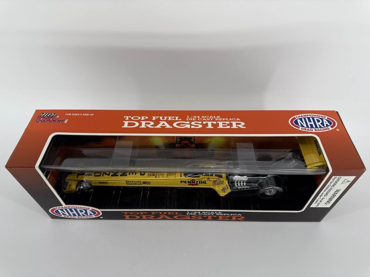 NHRA Eddie Hill Pennzoil Top Fuel Dragster 1:24 Diecast Replica