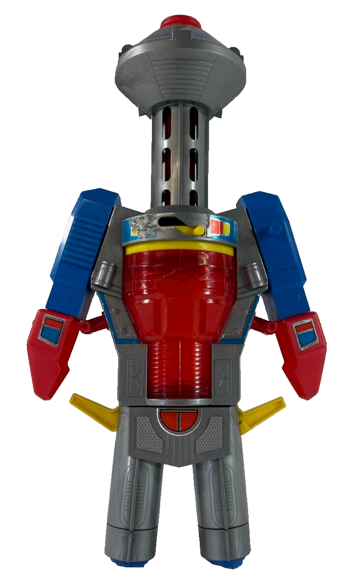 Vintage 1980s Robot Cap Gun Transforming Sci-Fi Toy Made in Thailand Parts