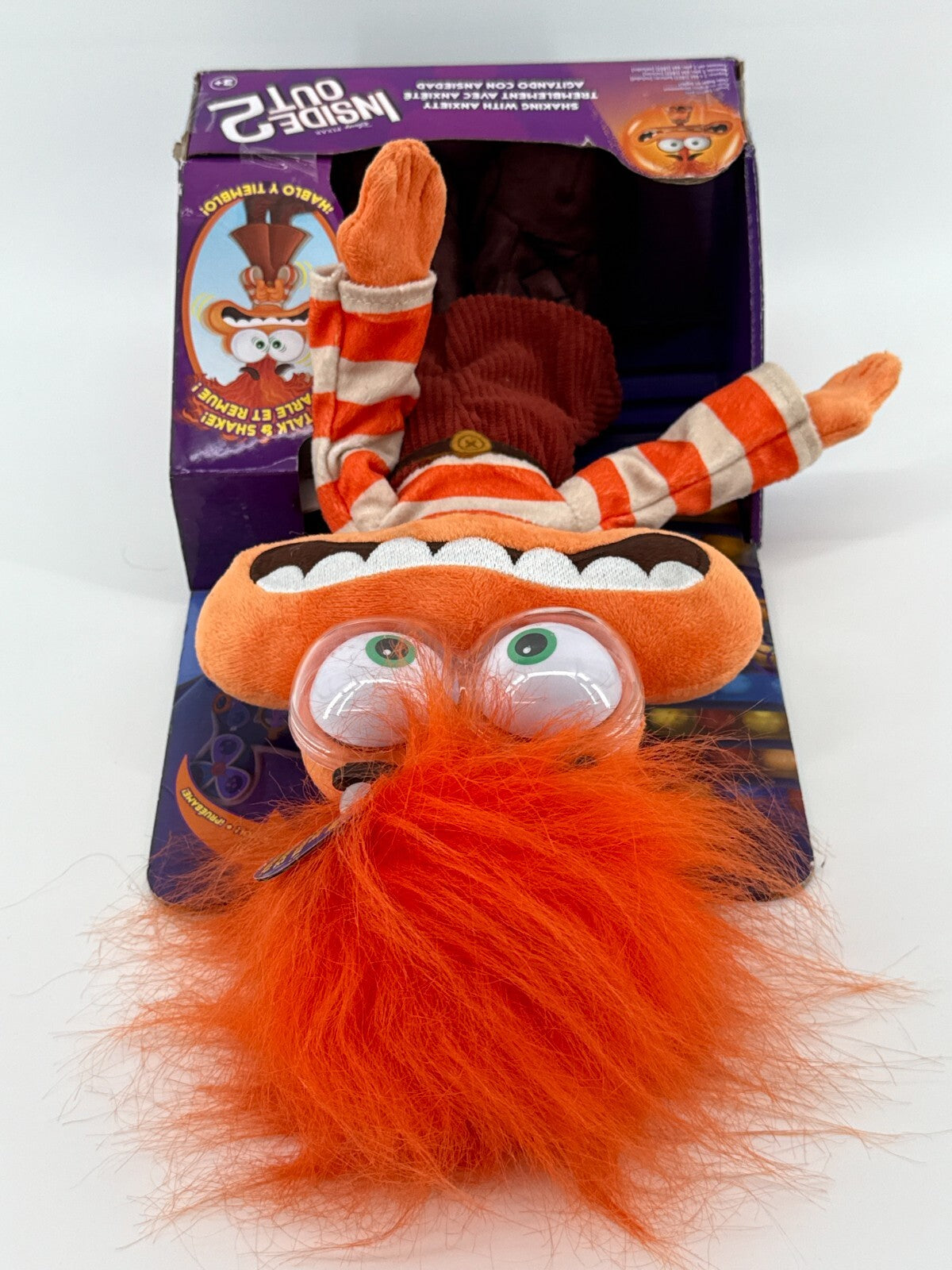 Inside Out 2 2024 Shaking with Anxiety 12” Talking Doll Disney Pixar Just Play