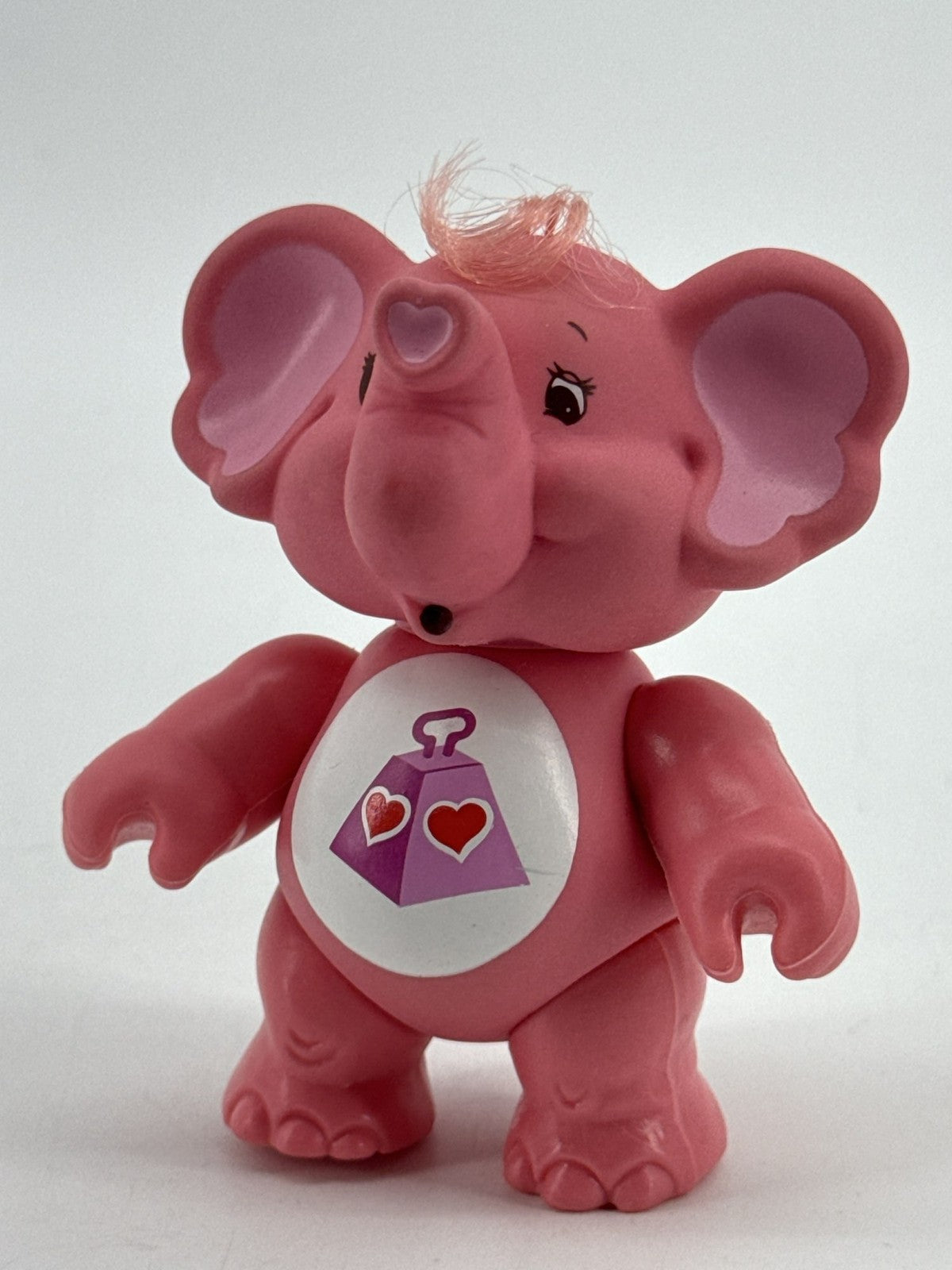 Kenner 1985 Care Bears Cousins Lotsa Heart Elephant Poseable Figure