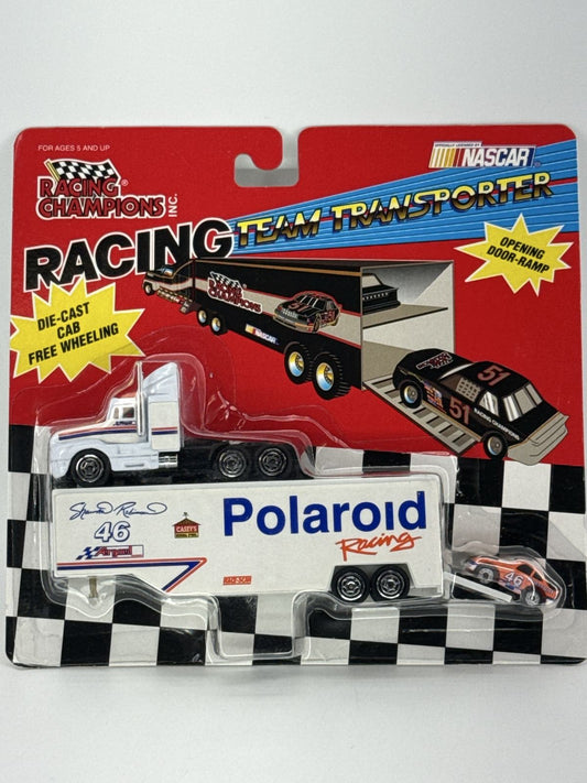 1994 Racing Champions Shawna Robinson #46 Polaroid Team Transporter 1:64 NASCAR