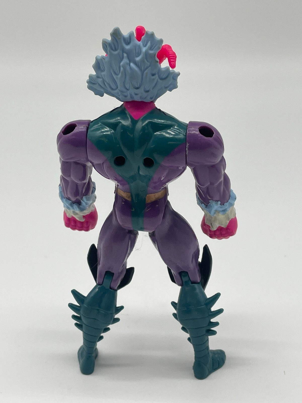 1996 Marvel Ghost Rider Zarathos Action Figure ToyBiz 5” Purple Demon VTG Loose