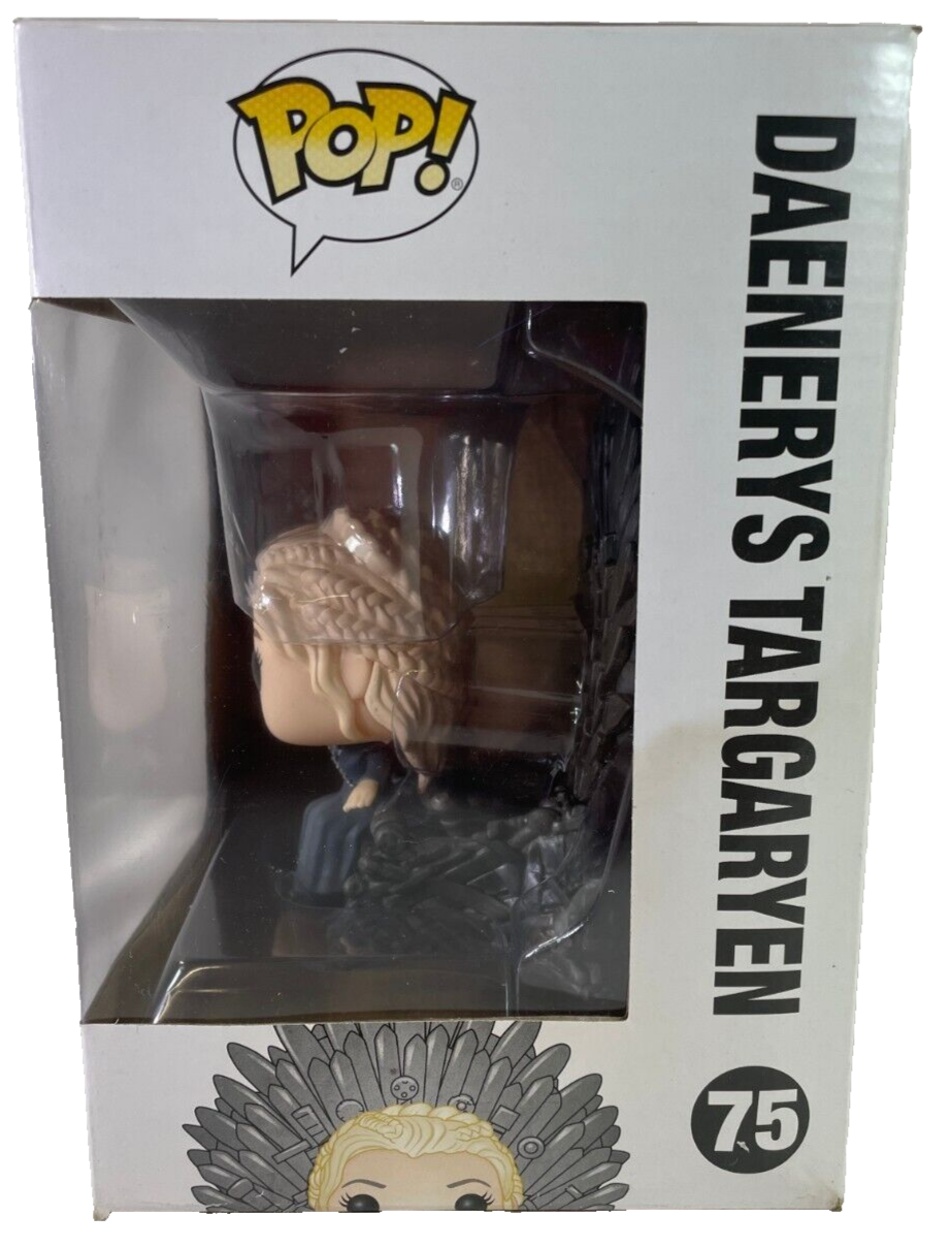 Funko Pop! Deluxe: Game of Thrones - Daenerys Targaryen (Iron Throne) #75 Funko