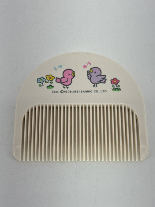 Sanrio 1976 1981 Bird Comb Japan Kikirara style