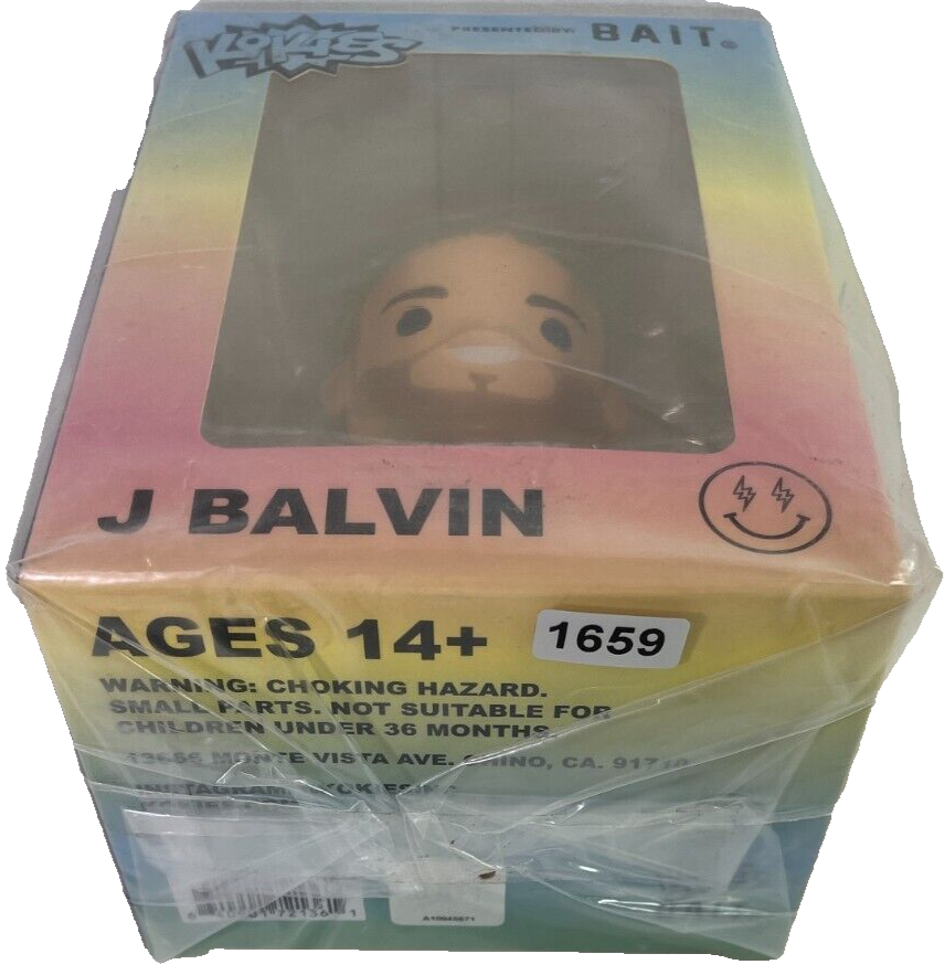 Kokies x Bait J Balvin Vinyl Figure – Comic Con 2021 Exclusive! 🌈