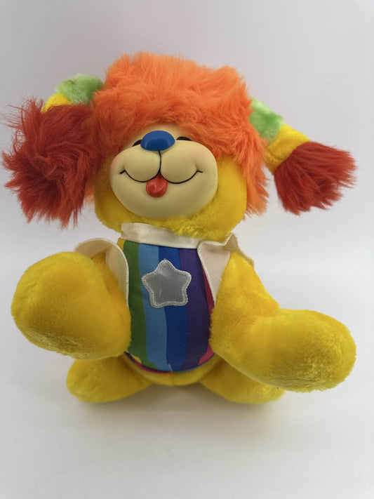 1983 Hallmark Rainbow Brite Puppy Brite Plush Dog
