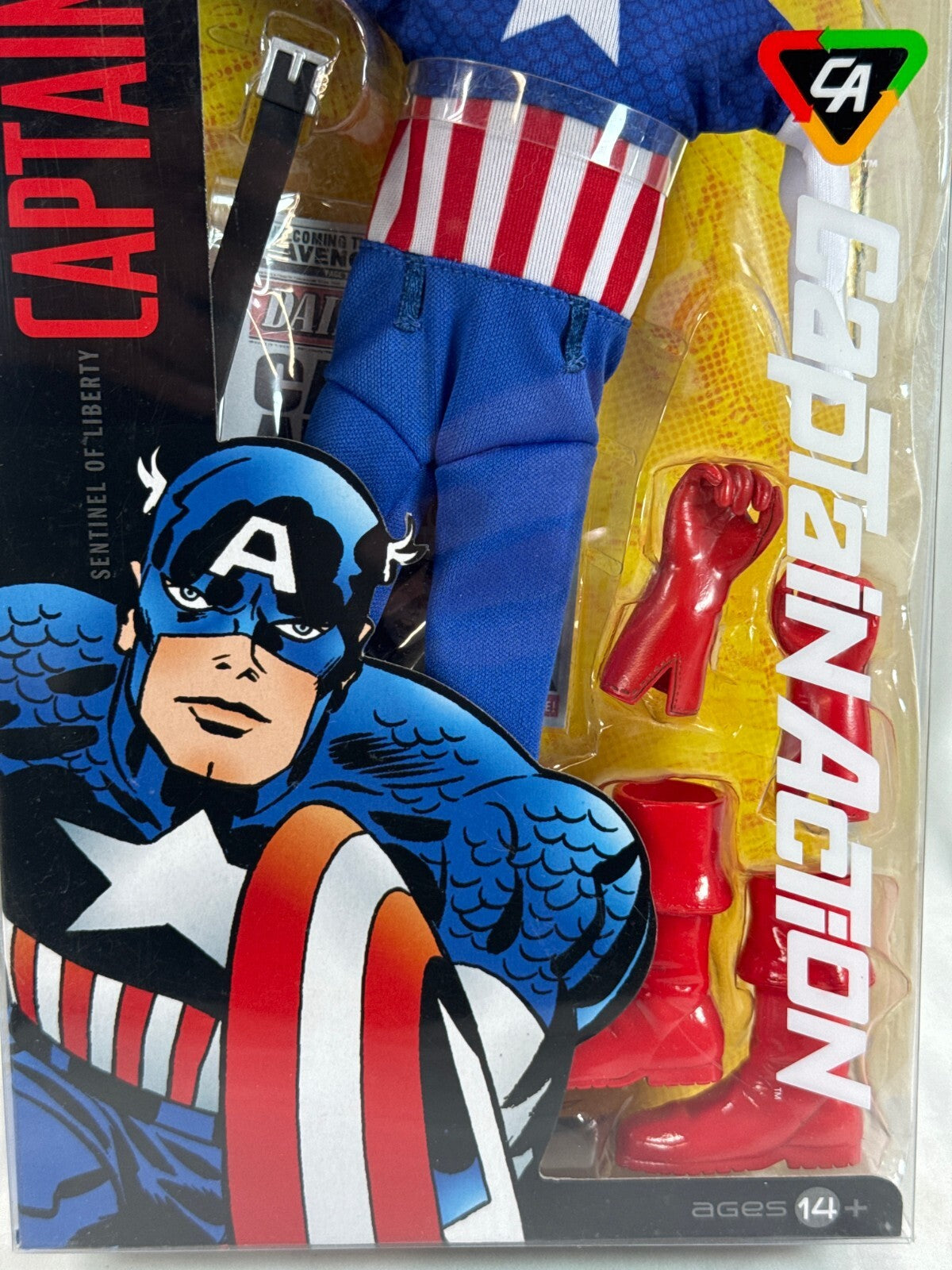 Captain Action Captain America 1:6 Scale Uniform Set 2011 Marvel Comics