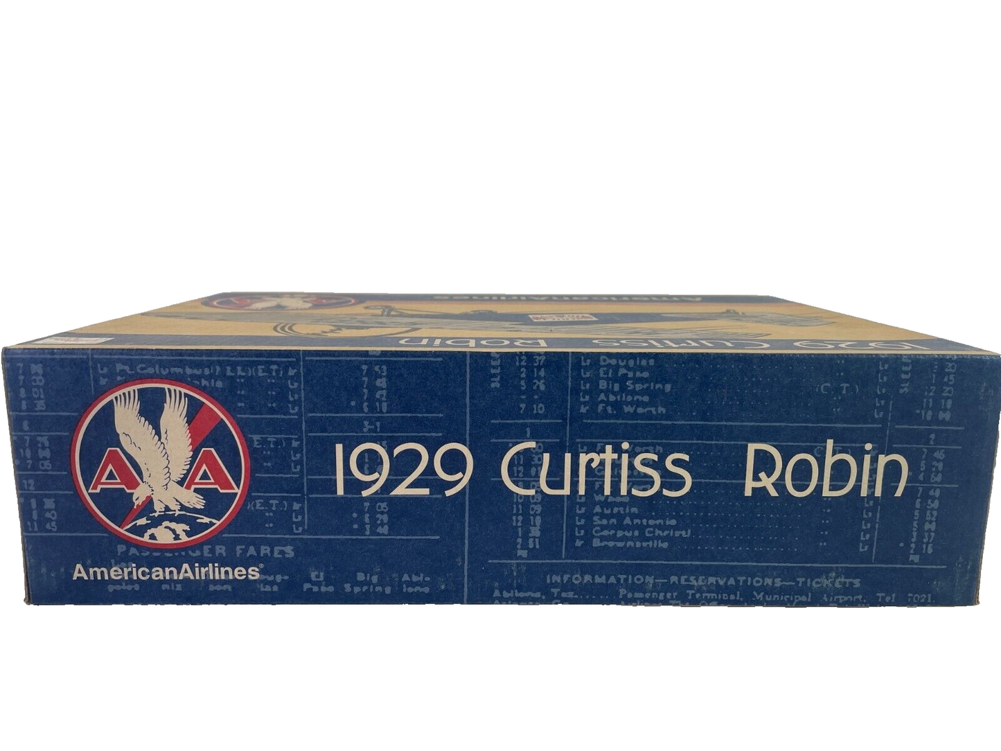 1929 Curtiss Robin Diecast Model American Airlines NIB Collectible Plane