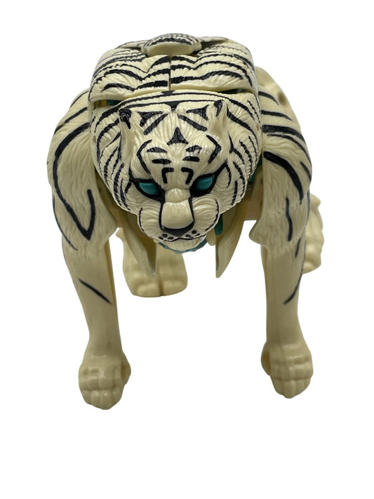 Vintage Transformers Beast Wars White Tiger Action Figure Hasbro 1996 Robo Tiger