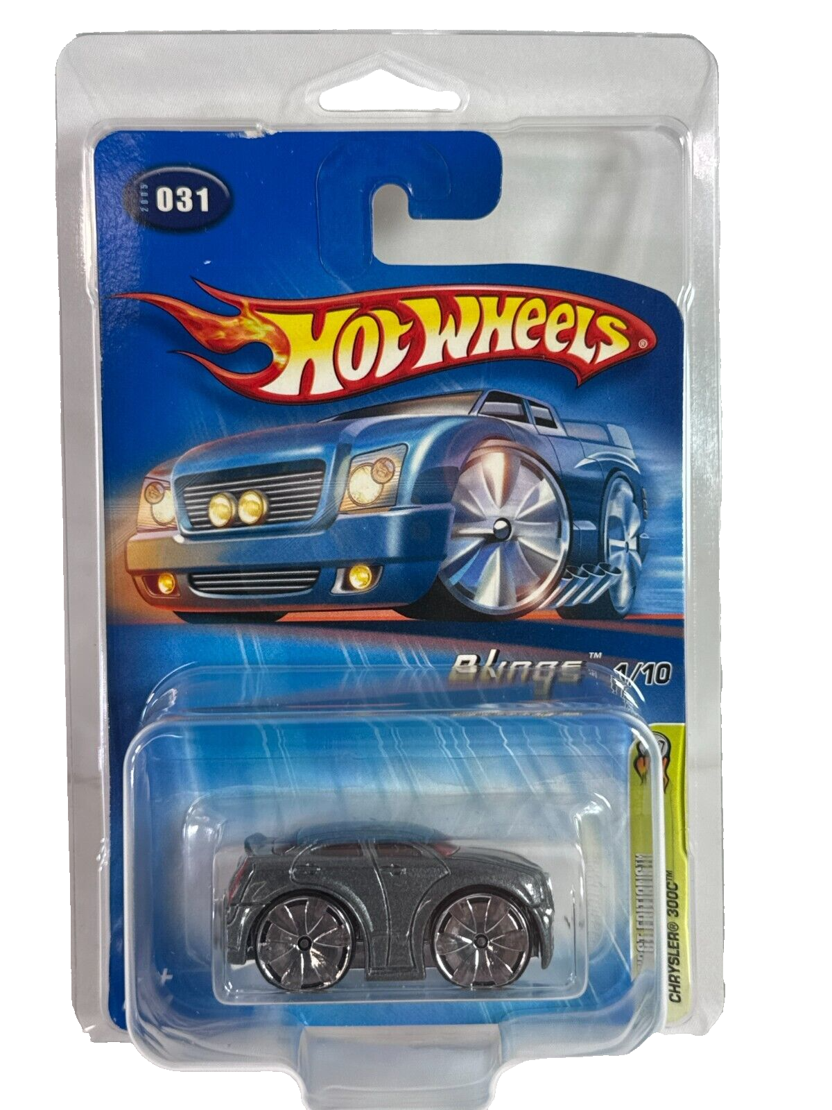 🔥 Hot Wheels Blings 2005 Series Lot of 7 Die-Cast Cars Chrome Wheels MINT Seale