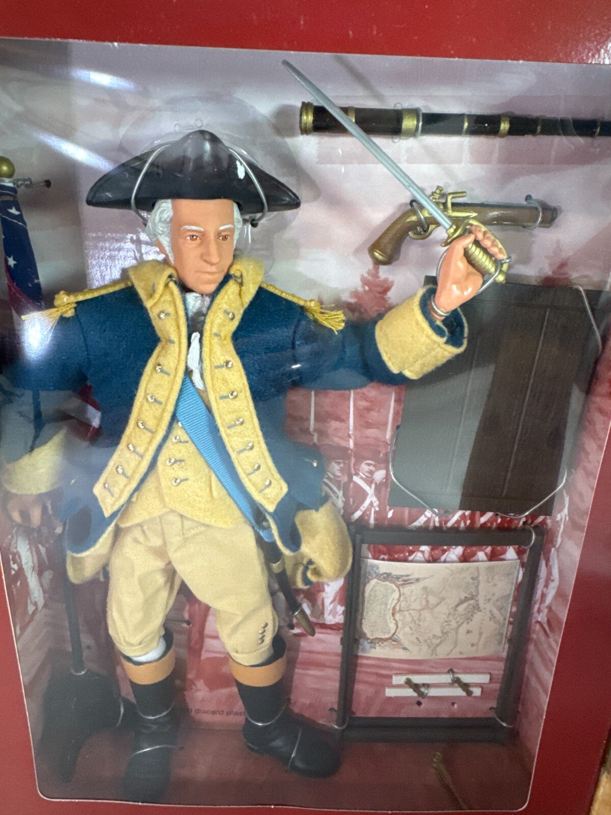 GI Joe George Washington 12" Figure Classic Collection 1998 Hasbro Independence