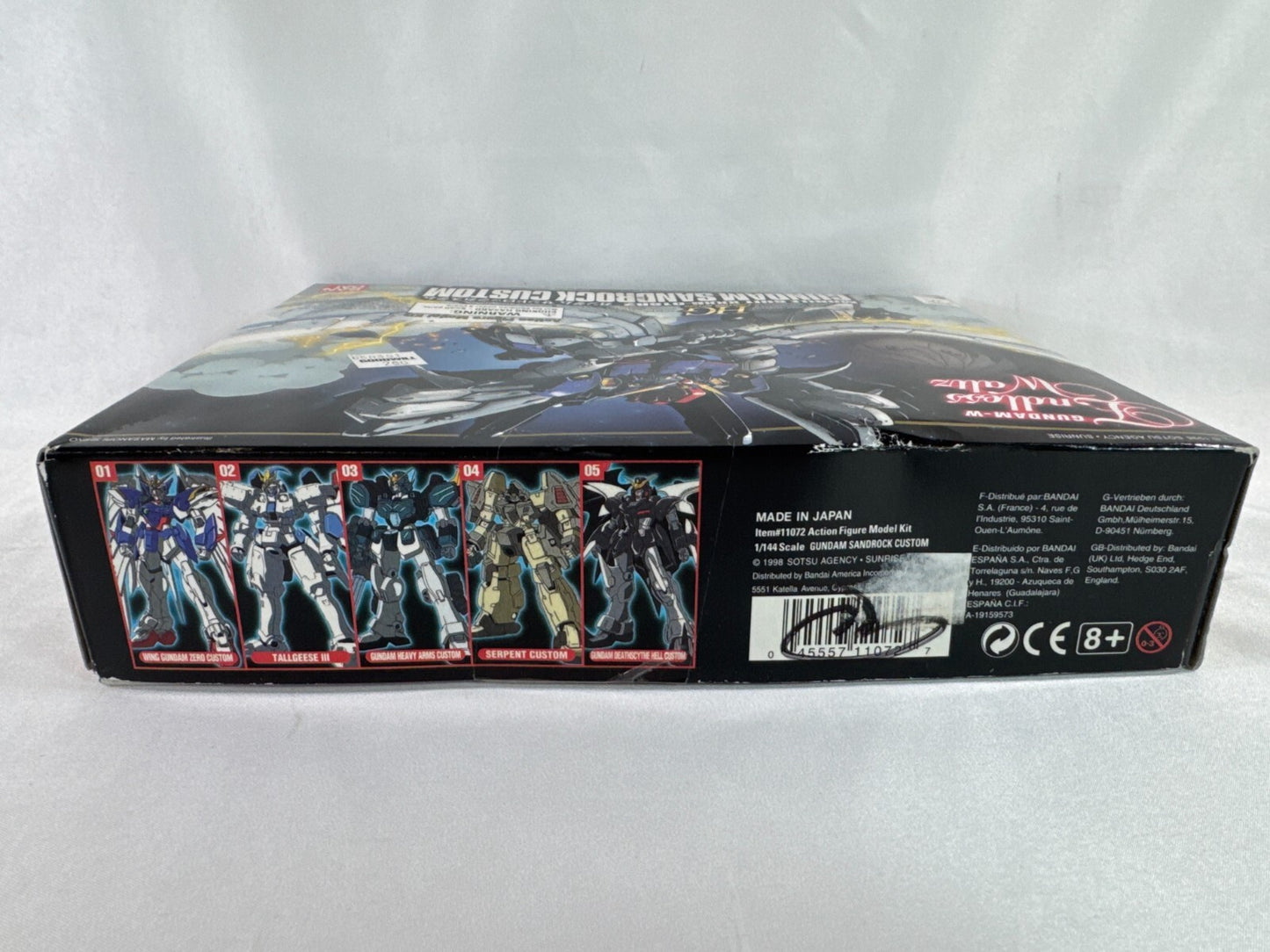 Bandai Gundam Wing Endless Waltz Sandrock Custom HG 1/144 EW-07 Model Kit Open