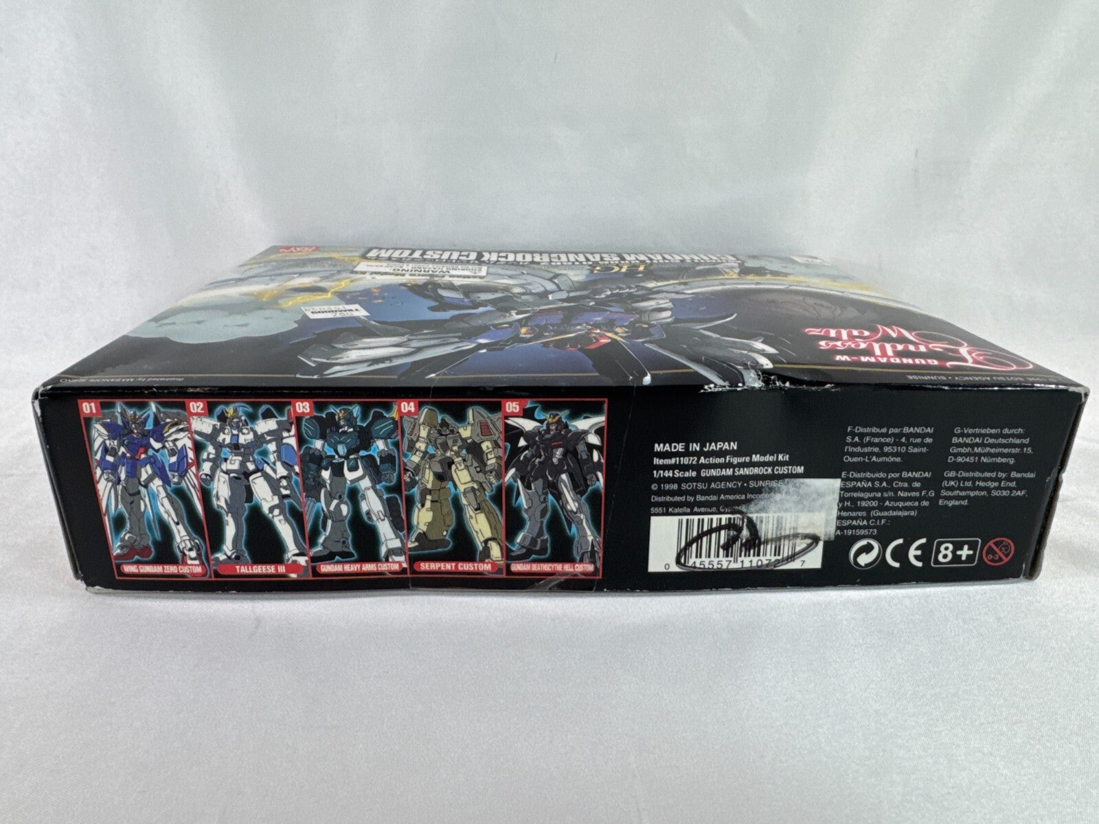 Bandai Gundam Wing Endless Waltz Sandrock Custom HG 1/144 EW-07 Model Kit Open